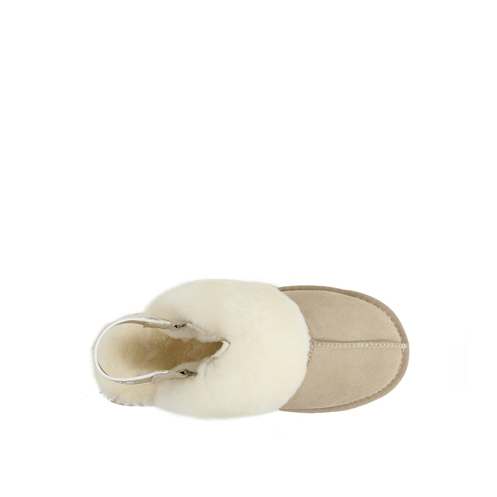 DREAMMERINO Platform Strap Slipper Backstrap Scuff