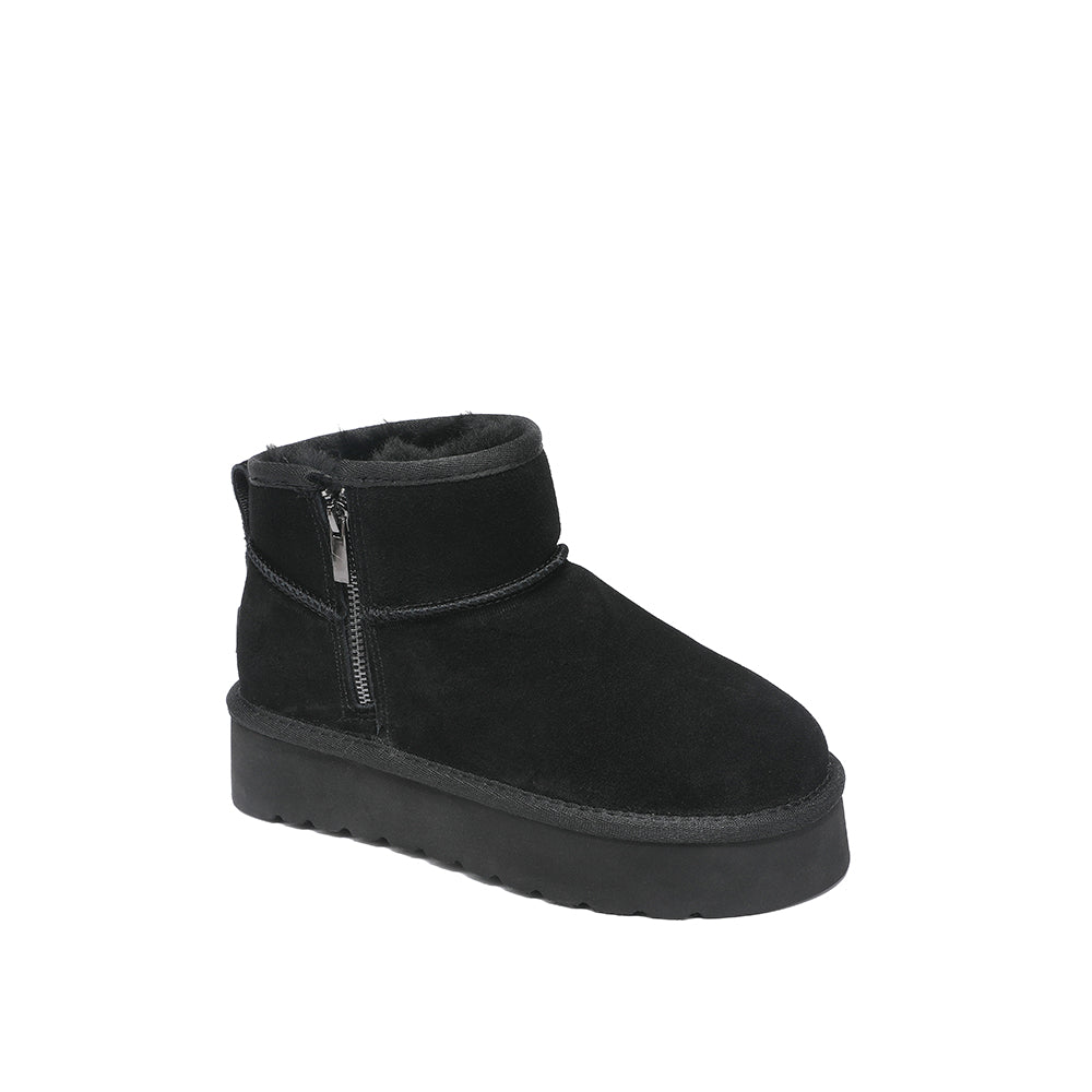 DREAMMERINO Zip Up Platform Ultra Mini Boots