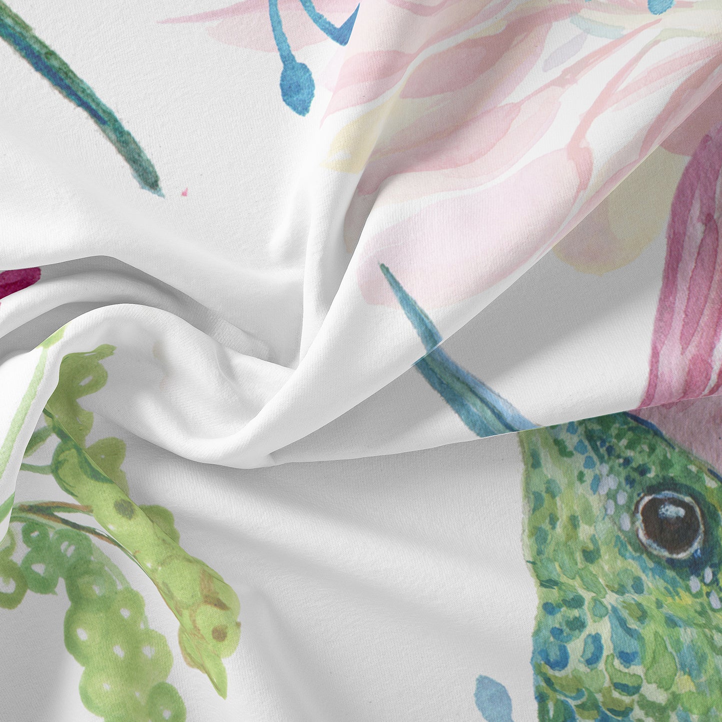 3Pcs Floral Bird Duvet Cover Bedding Set